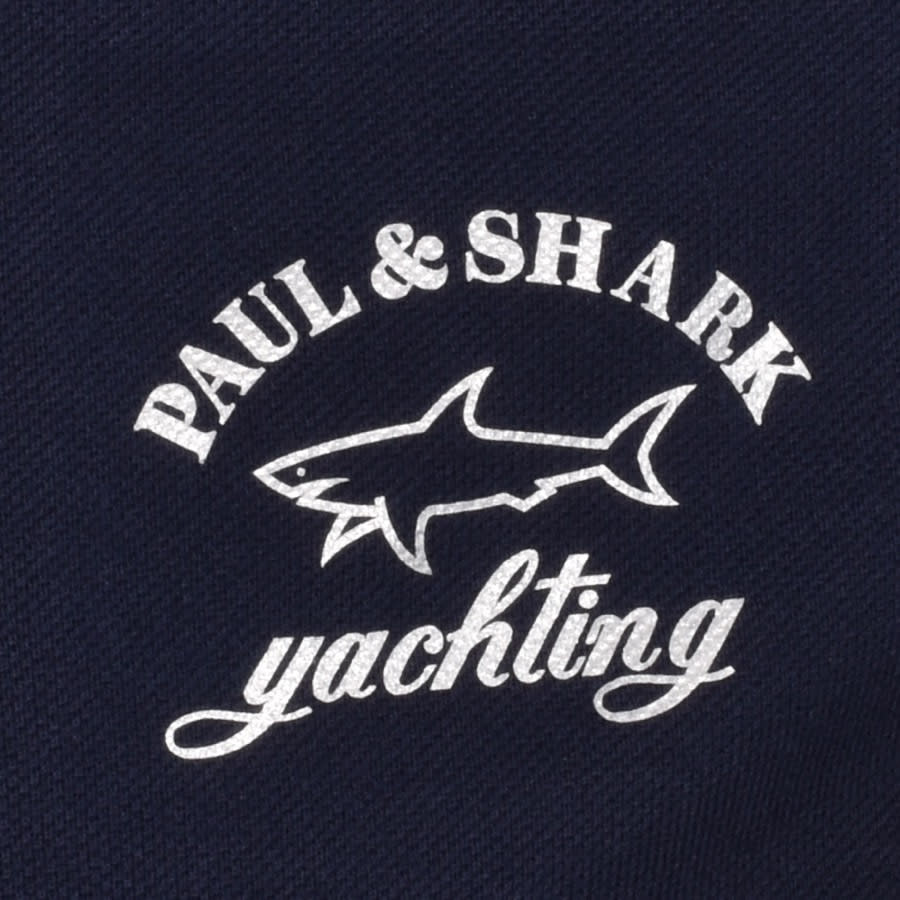 Alternative Image for ProductPaul And Shark Short Sleeve Polo T Shirt Navy3